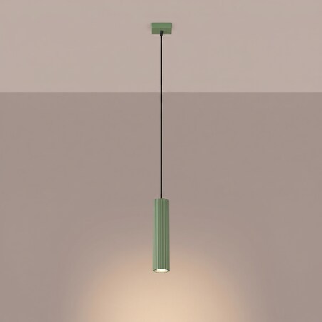Lampa wisząca KARBON 1 szałwiowa
