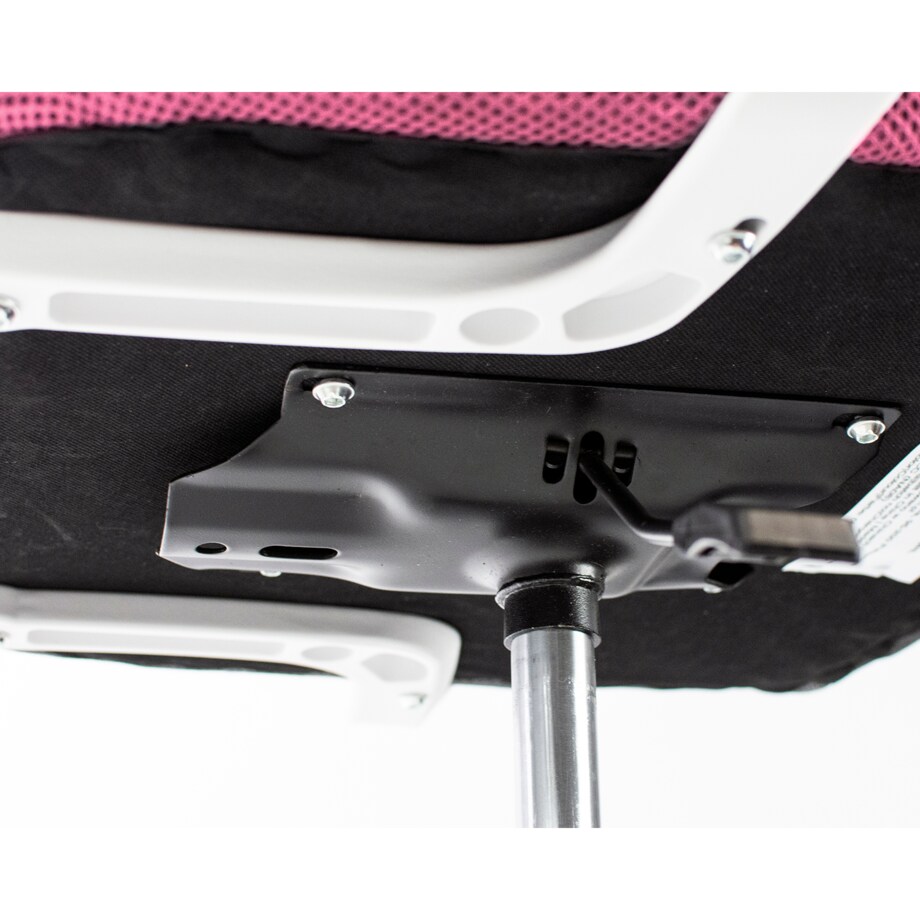 Krzesło biurowe profilowane SMART różowe