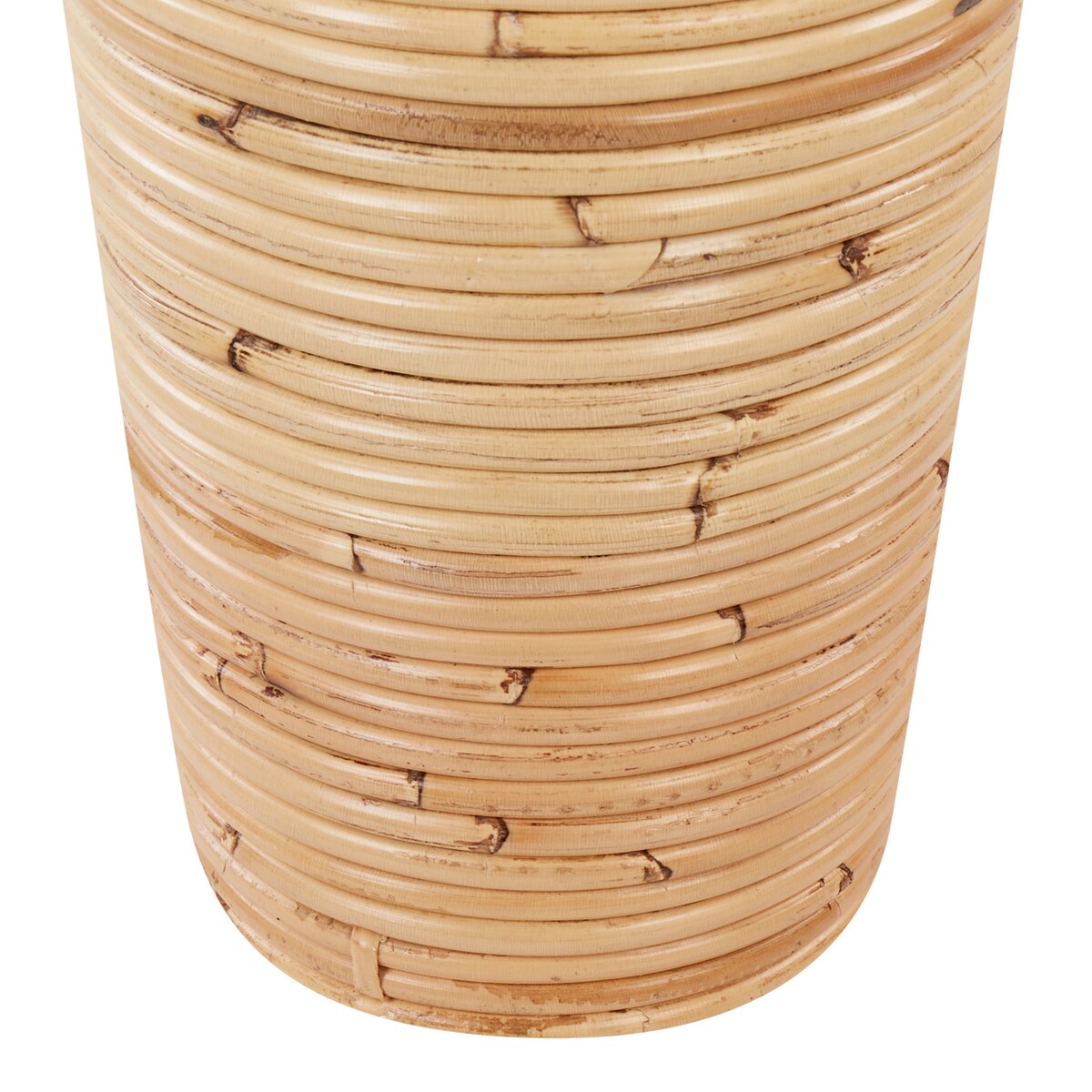 Wazon dekoracyjny ELATIA Rattan 50 cm Naturalny