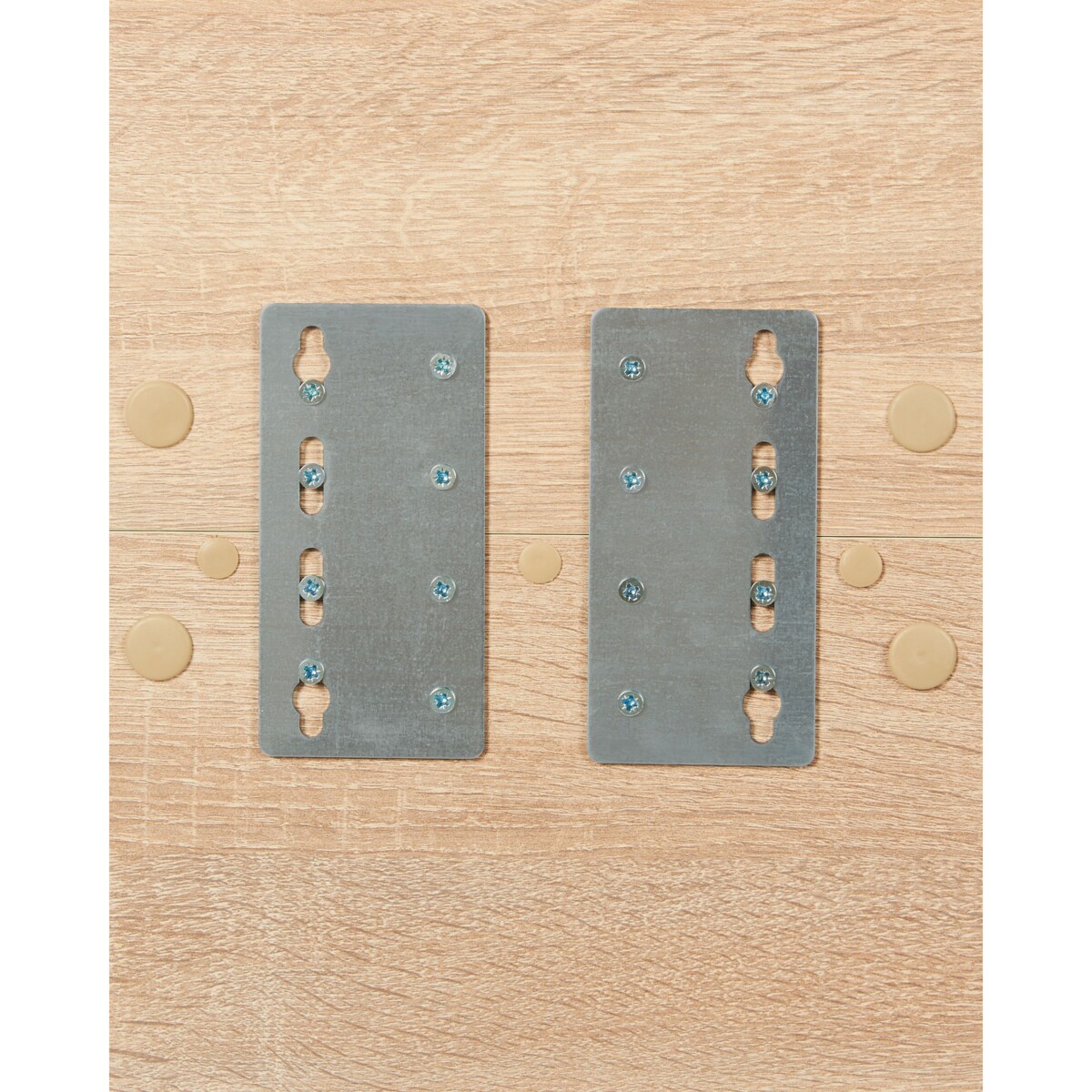 Regał ścienny ESTON Jasne drewno