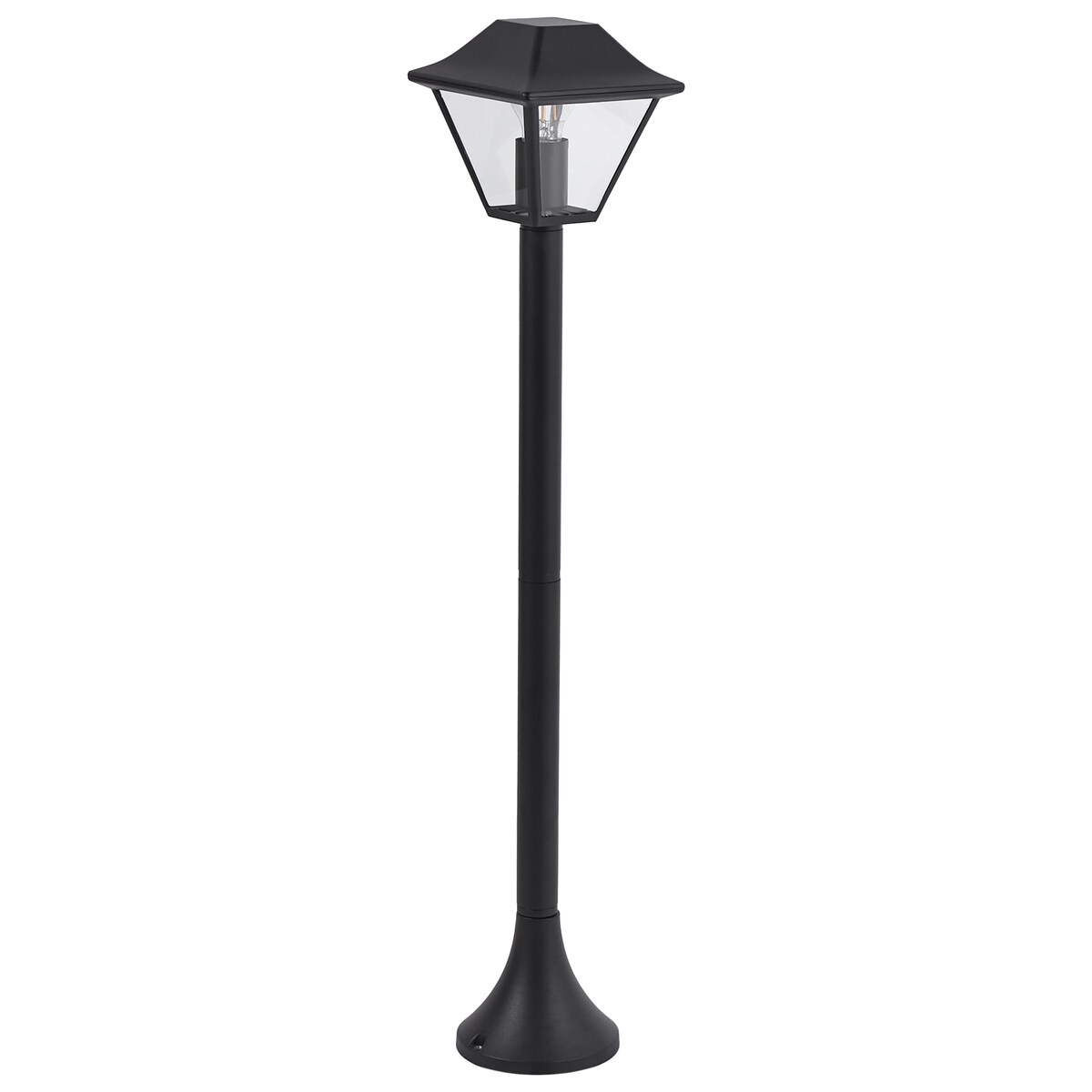 Lampa ogrodowa słupek GOSABA Czarny