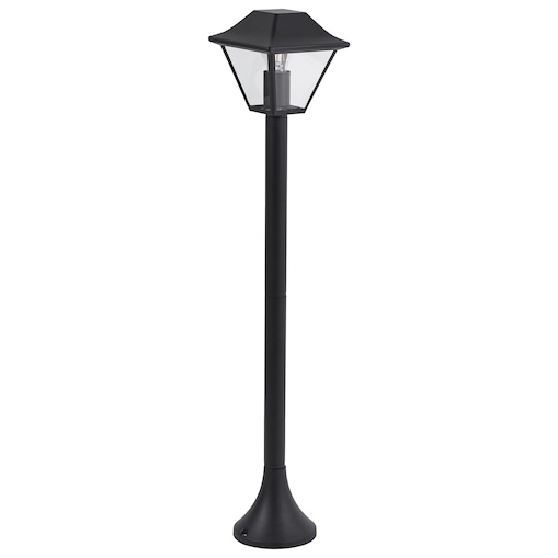 Lampa ogrodowa słupek GOSABA Czarny