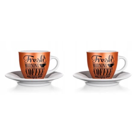 FILIŻANKA DO KAWY ESPRESSO 2 x 90 ml BANQUET