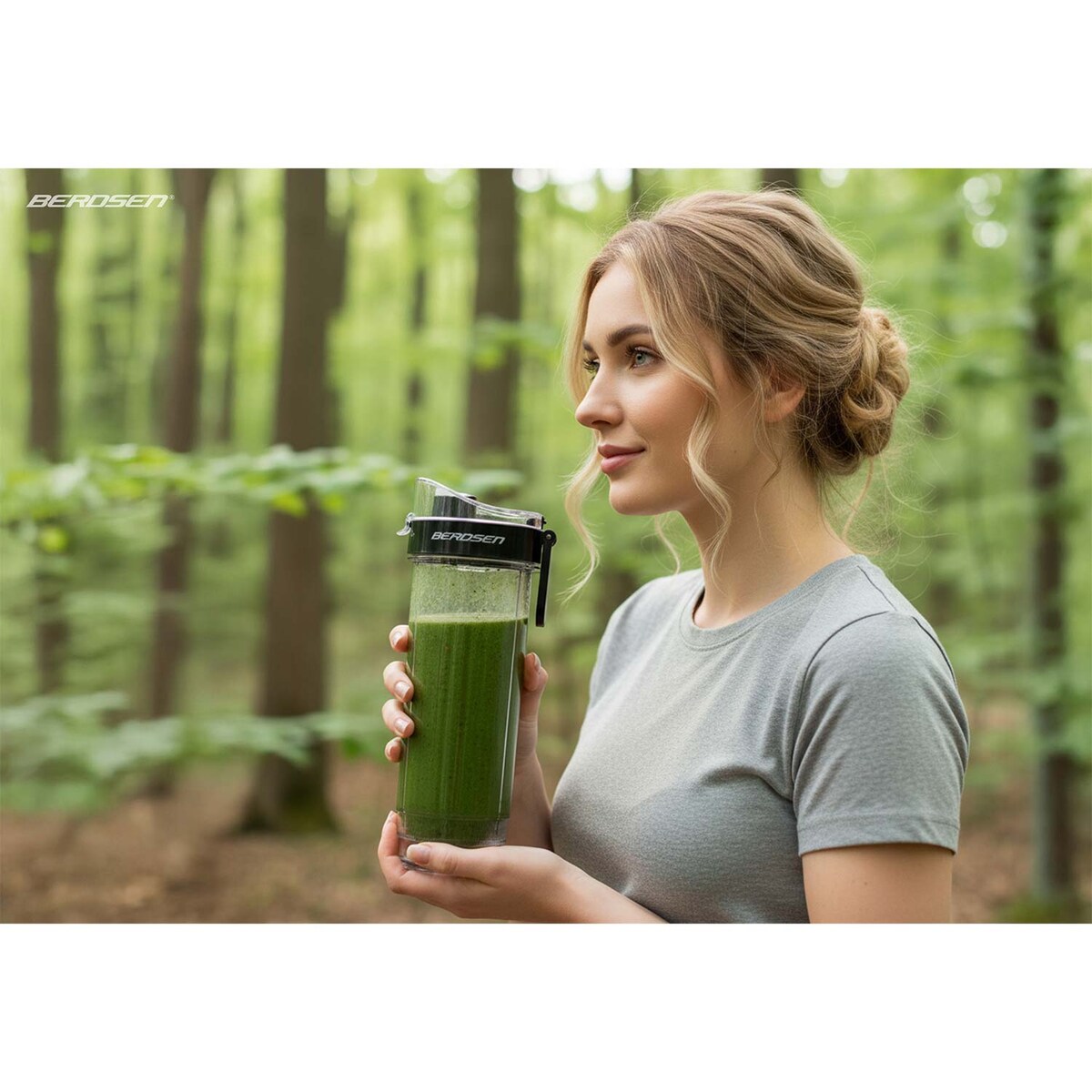 Butelka bidon 570ml Berdsen BD-757 uchwyt i ustnik BPA Free 375700