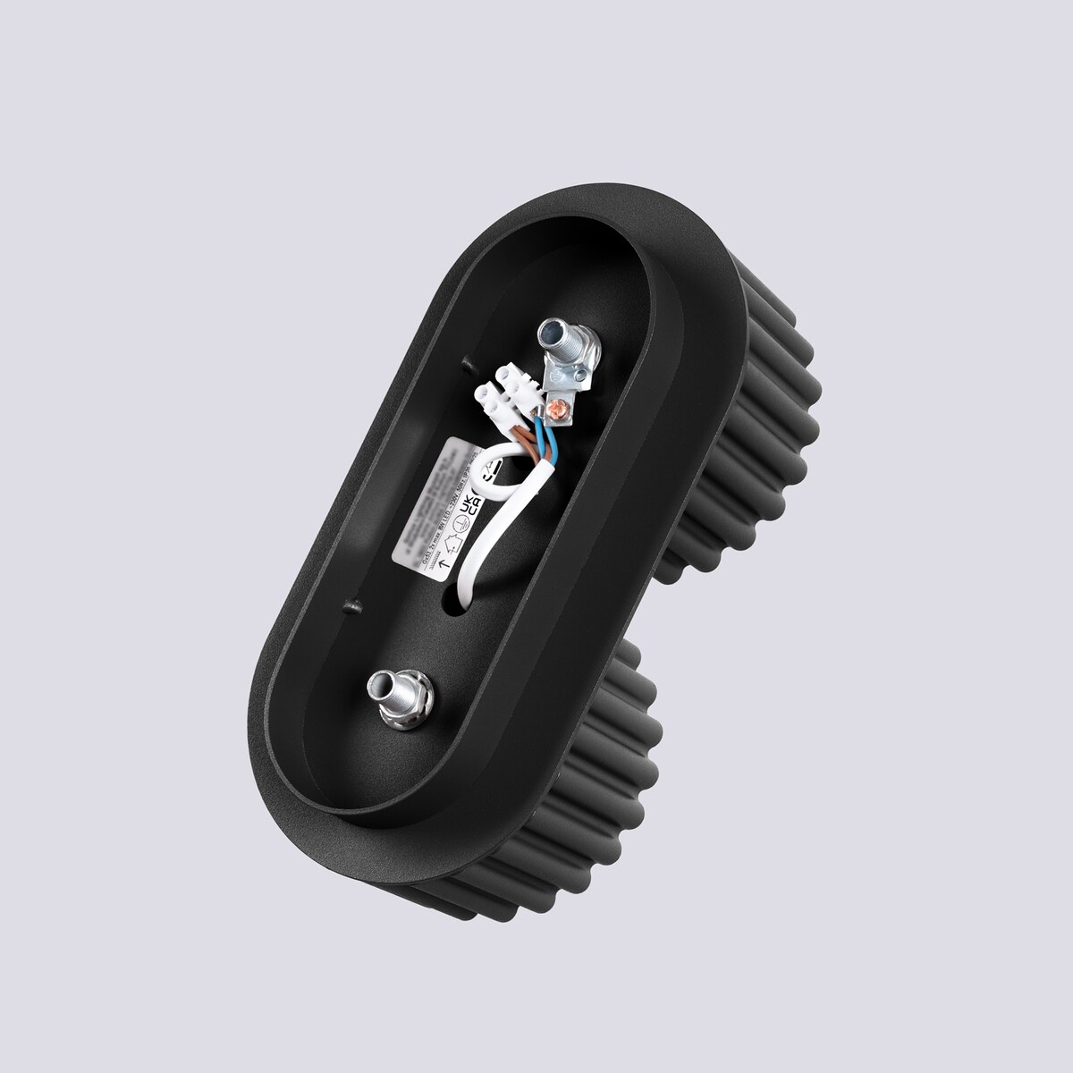 Plafon AURA 2 czarny Gx53