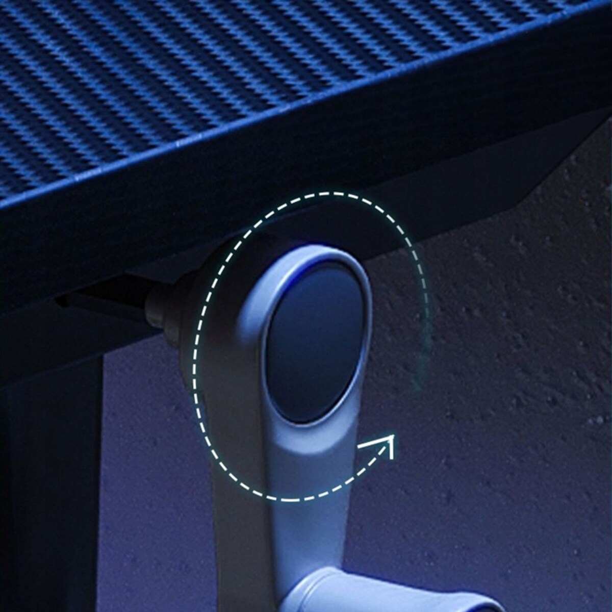 Biurko Regulowane Dziecięce Komputerowe Gamingowe Stół Loft Czarne 100 Cm