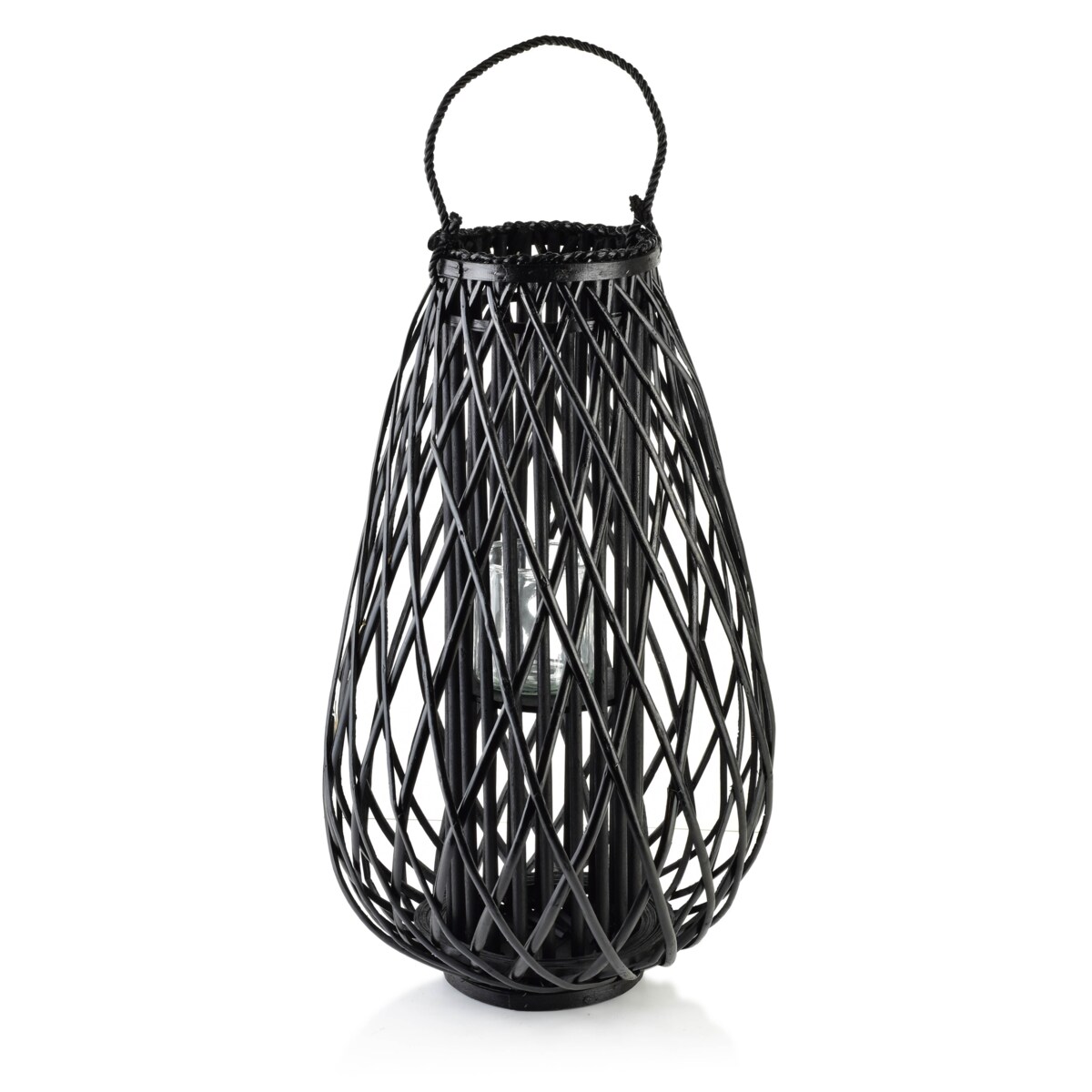 LUCIE BLACK Lampion 20x42xh70cm