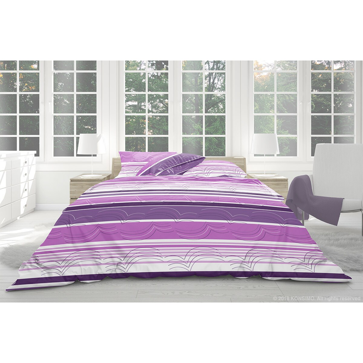 Komplet pościeli z bawełny DANAUS