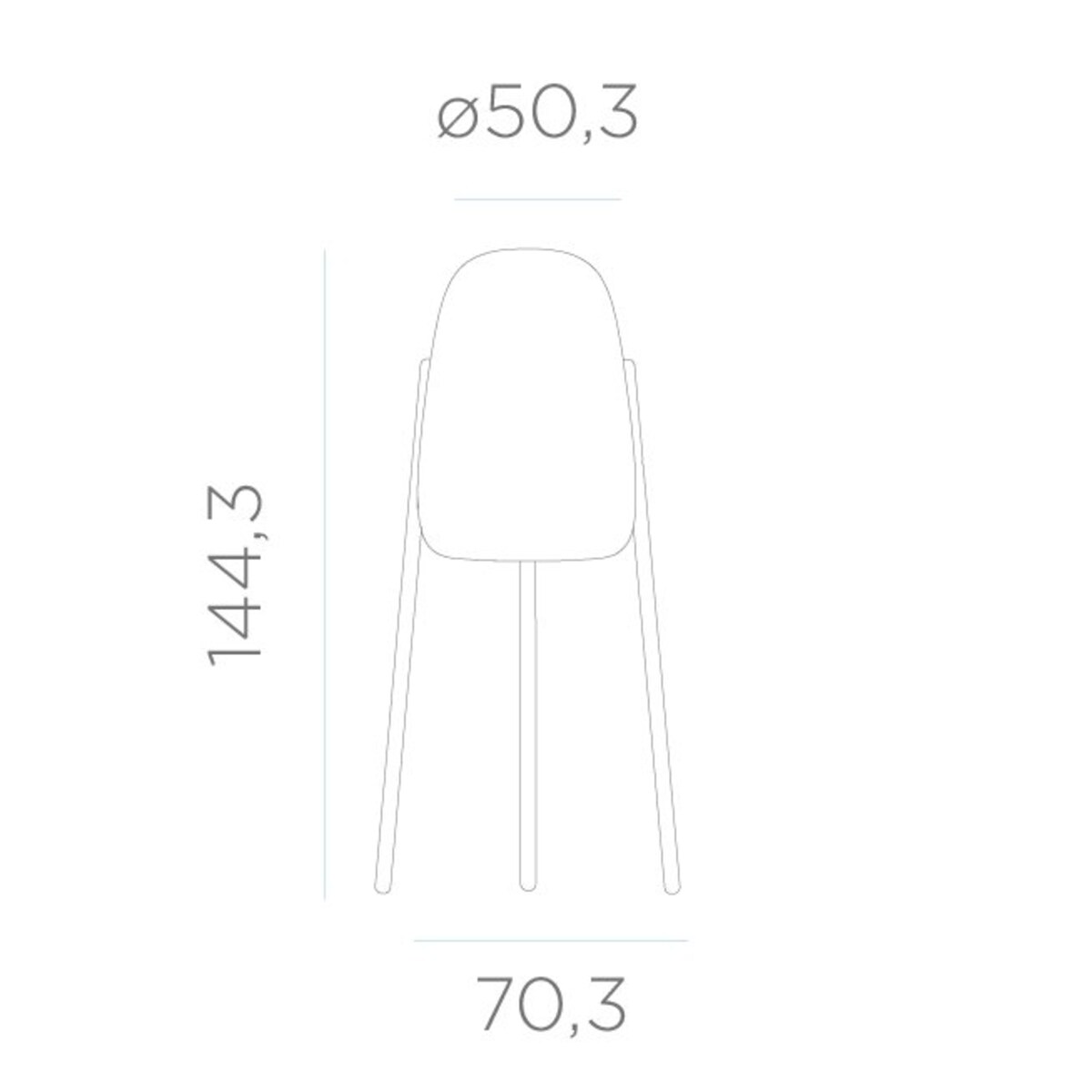 Lampa do ogrodu Rocket LUMRCK145INOUTNW drewno biała, King Home