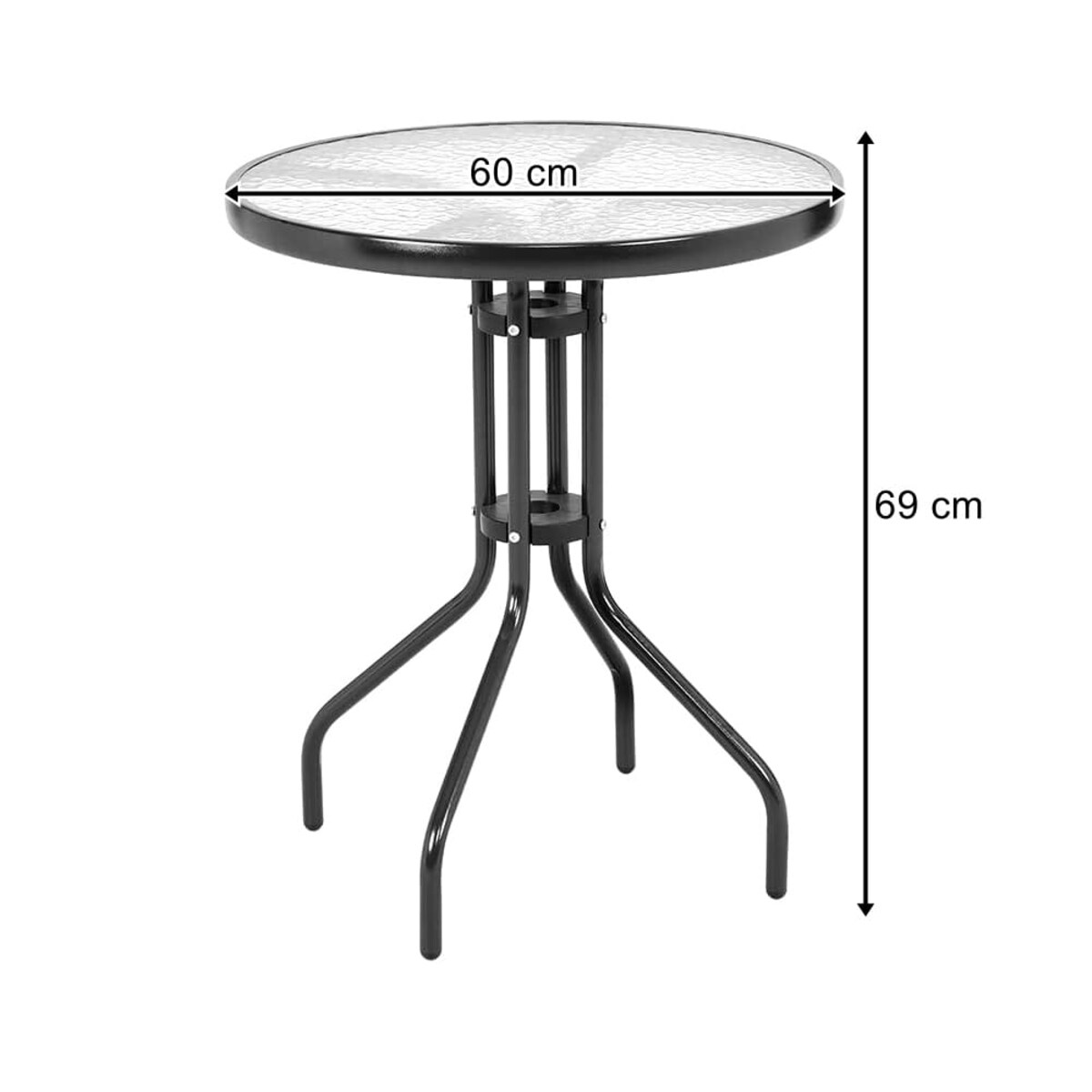 Stół Do Jadalni Kuchni Salonu Biura Island Okrągły 60 Cm