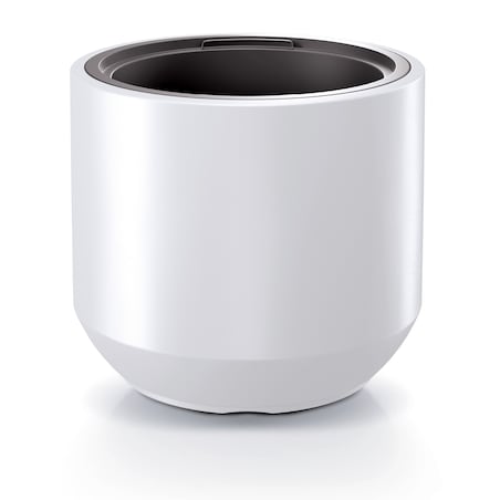 Doniczka Donica Ogrodowa 56,8 Cm Okrągła Na Taras Do Ogrodu Domu Biała