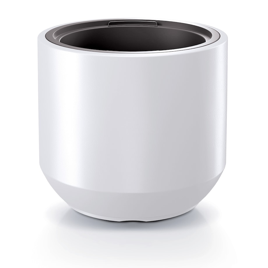 Doniczka Donica Ogrodowa 56,8 Cm Okrągła Na Taras Do Ogrodu Domu Biała