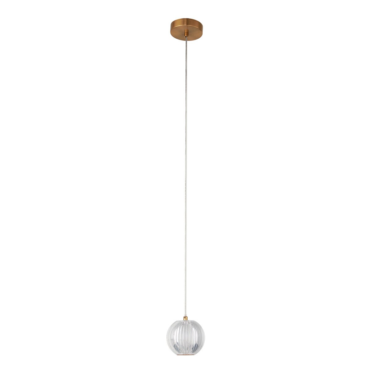 Lampa sufitowa wisząca Light Prestige Brillant złoty LED CCT 3000K/4000K/6000K (regulowana) 1 szt.