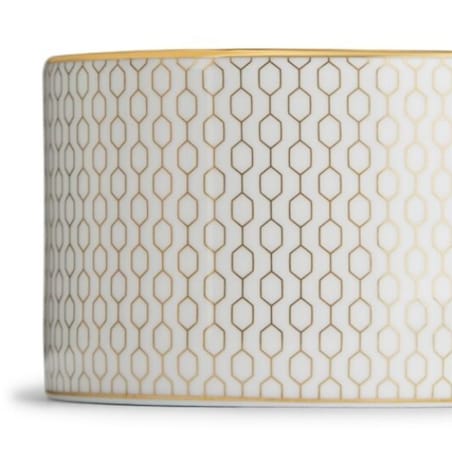 Filiżanka ze spodkiem do herbaty biała Gio Gold Wedgwood