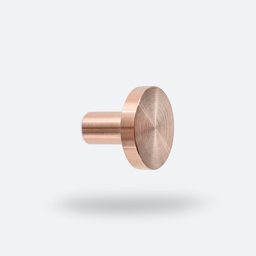 NENA MW CU wieszak ścienny miedziany szczotkowany nielakierowany