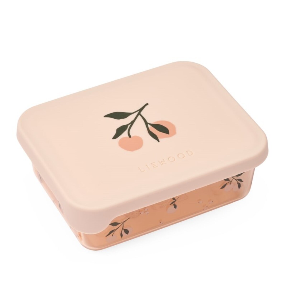 Liewood - Tritanowy pojemnik na przekąski Ako Snack Box - peach/sea shell