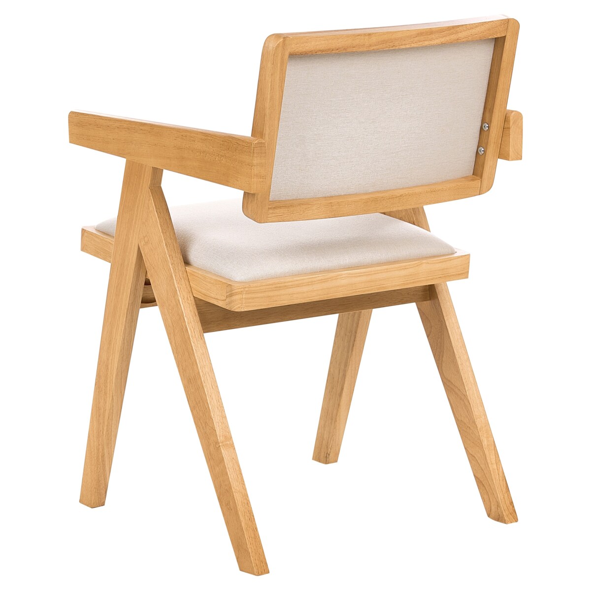 Zestaw 2 krzeseł do jadalni CARMODY Drewno Jasnobrązowy