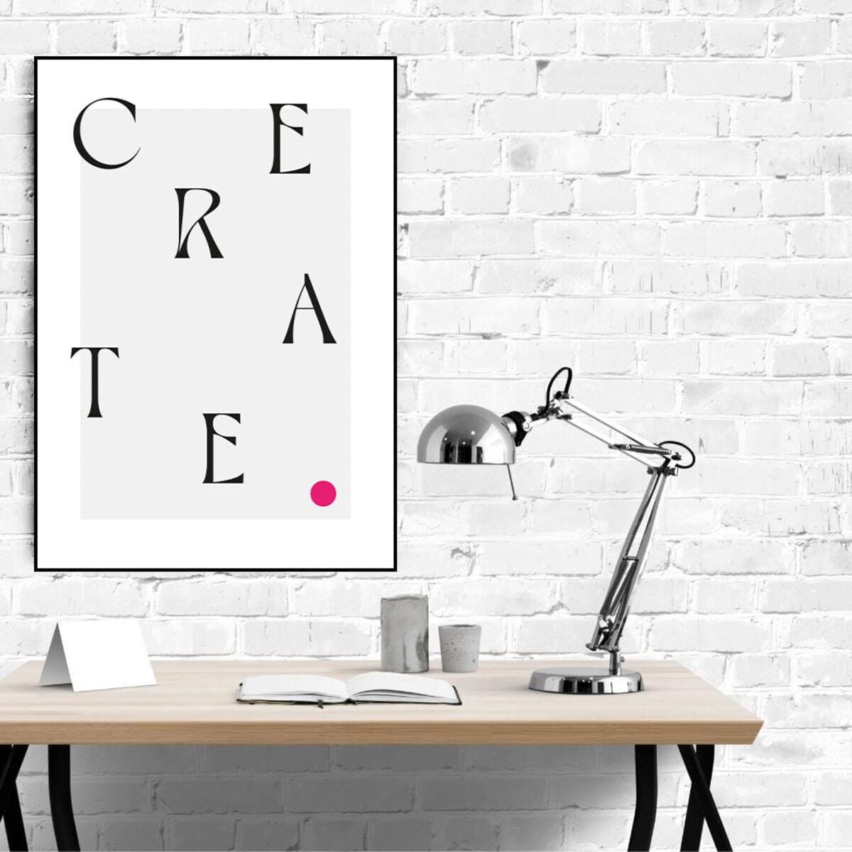 plakat create 30x40 cm