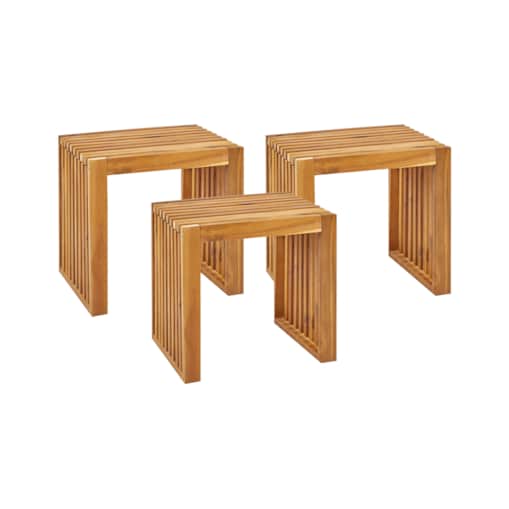 Krzesło ogrodowe Drewno Jasne drewno BELLANO