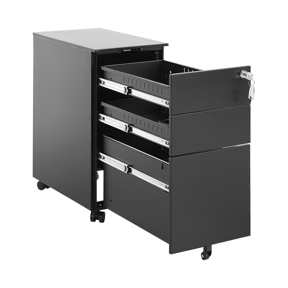 Szafka biurowa BOLSENA Metal Czarny