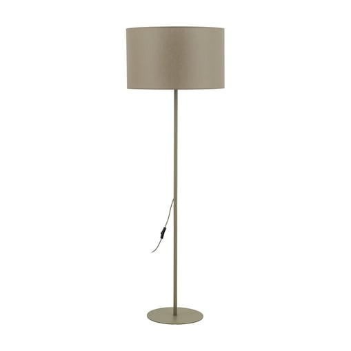 Lampa Stojąca Tk Lighting Dalum Oliwkowa Podłogowa 1Xe27 Abażur 50Cm, Wysokość 151Cm -1Szt.