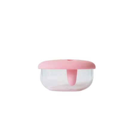 MONCHI FINGER SNACK BOWL innowacyjny pojemnik na przekąski, Peony Pink