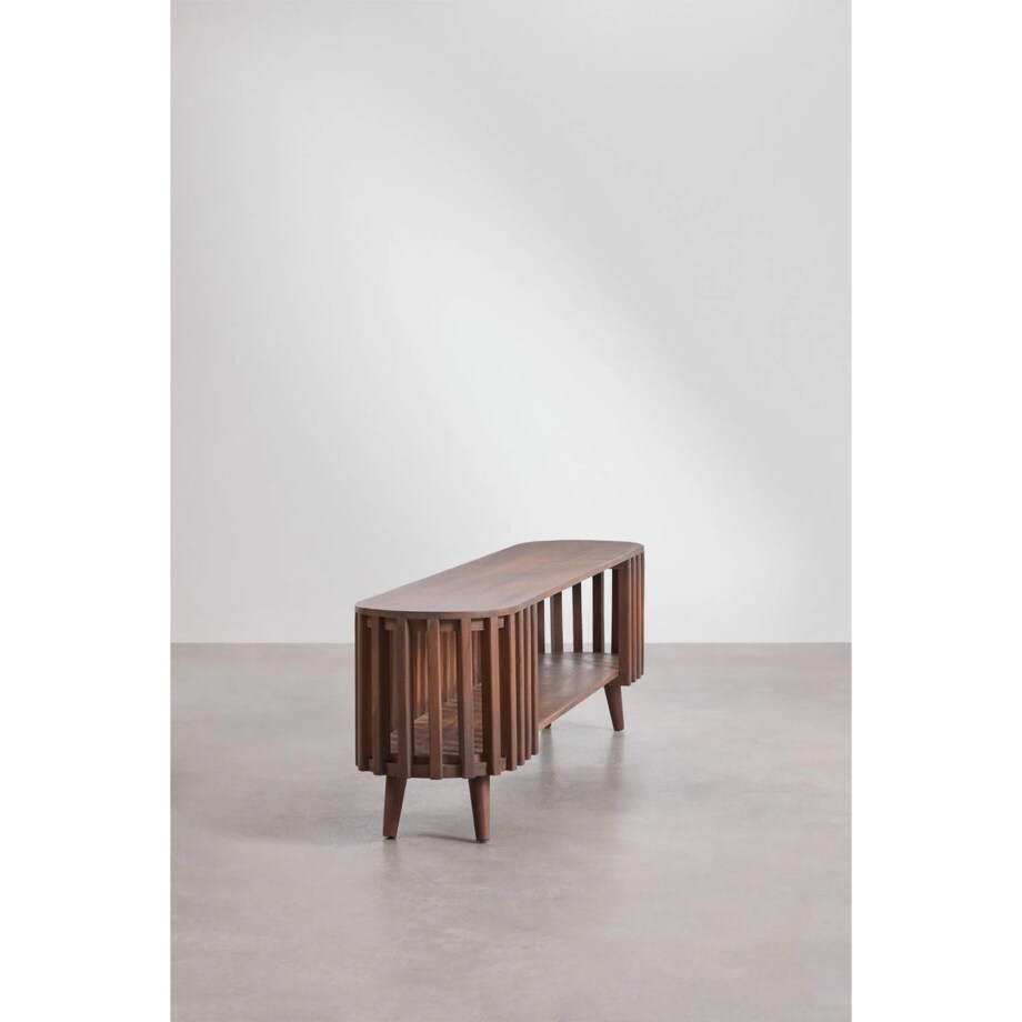 Szafka RTV z drewna akacjowego Dragor 180 cm