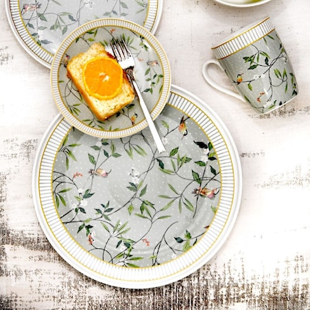 VILLA ITALIA Kubek porcelanowy 330 ml NORIKO GREEN