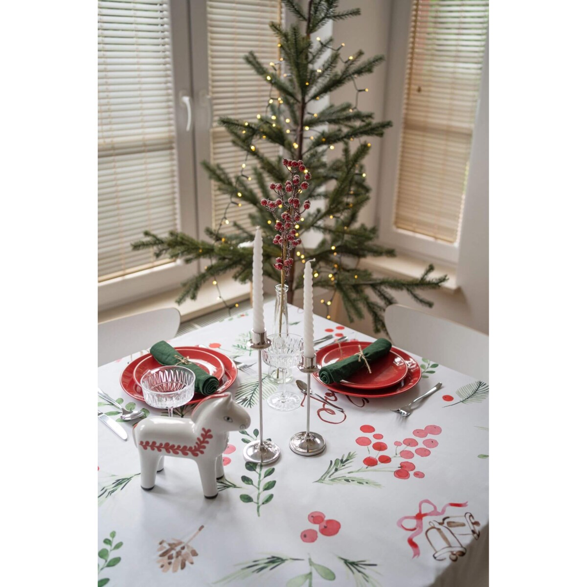 Obrus świąteczny Very merry 150 x 250 cm