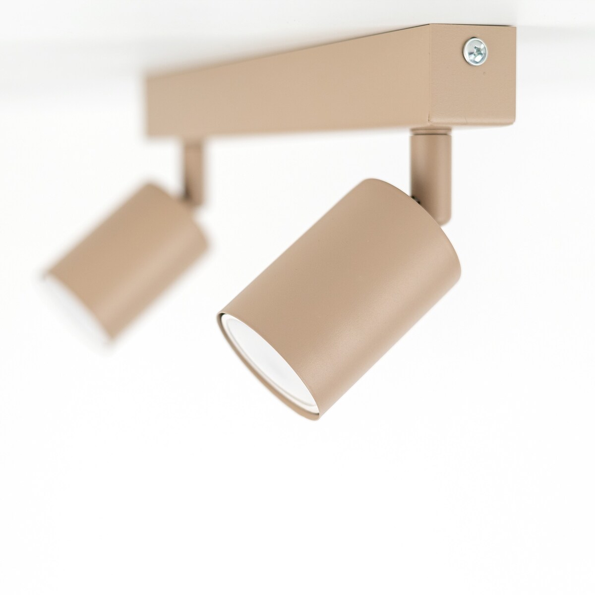 Lampa sufitowa spot TK Lighting NEX SABIA 10628 beżowa 2xGU10 regulowane reflektory metalowa 39 cm