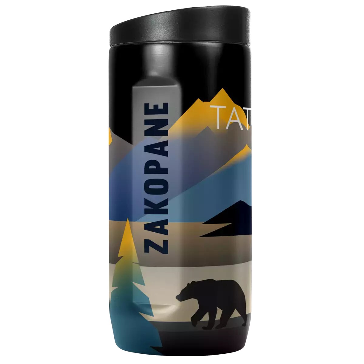 Kubek na napoje Dr.Bacty Notus Zakopane - czarny