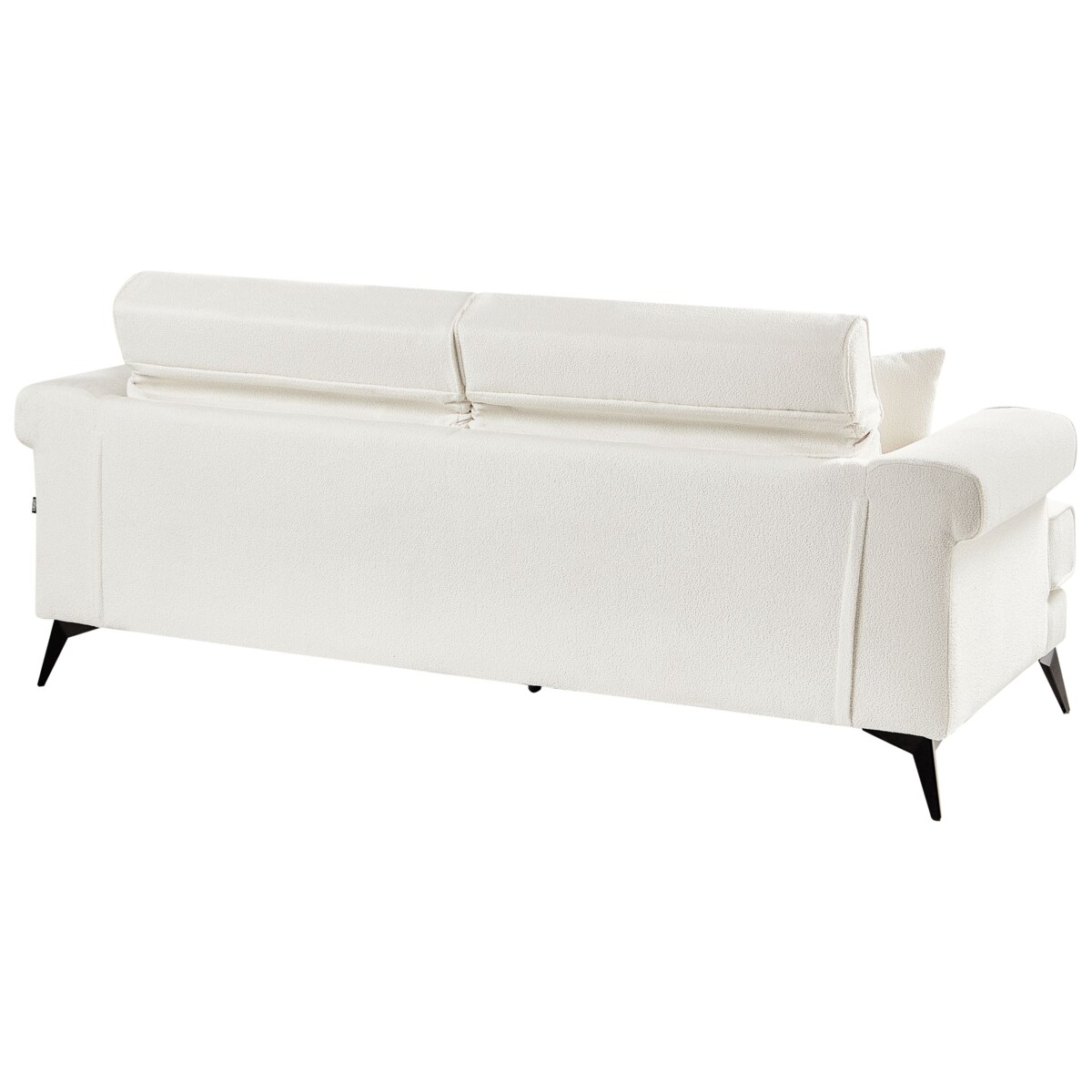 Sofa 3-osobowa biała SKIVE