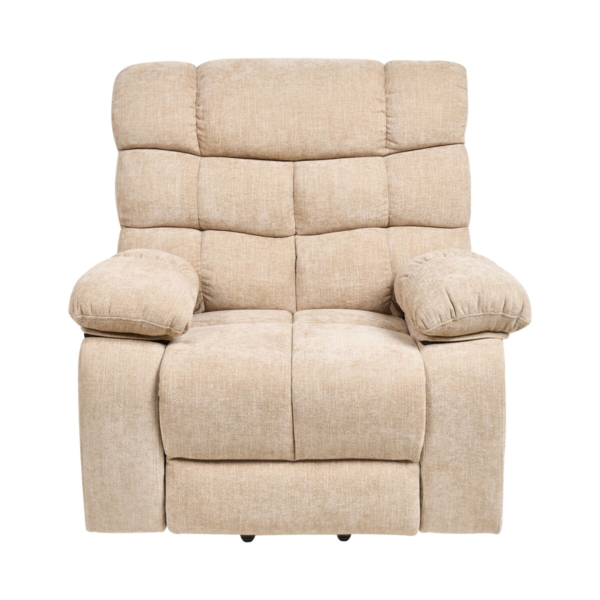 Fotel Tkanina Beżowy ARES