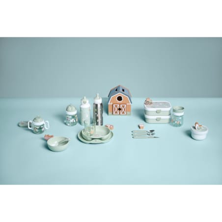 Butelka dla dzieci pop-up Campus 400ml Little Farm 107410065399
