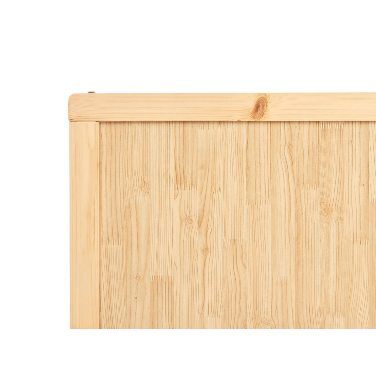 Rozsuwane łóżko dziecięce Drewno sosnowe MONTIGNY 90 x 200 cm Jasne drewno