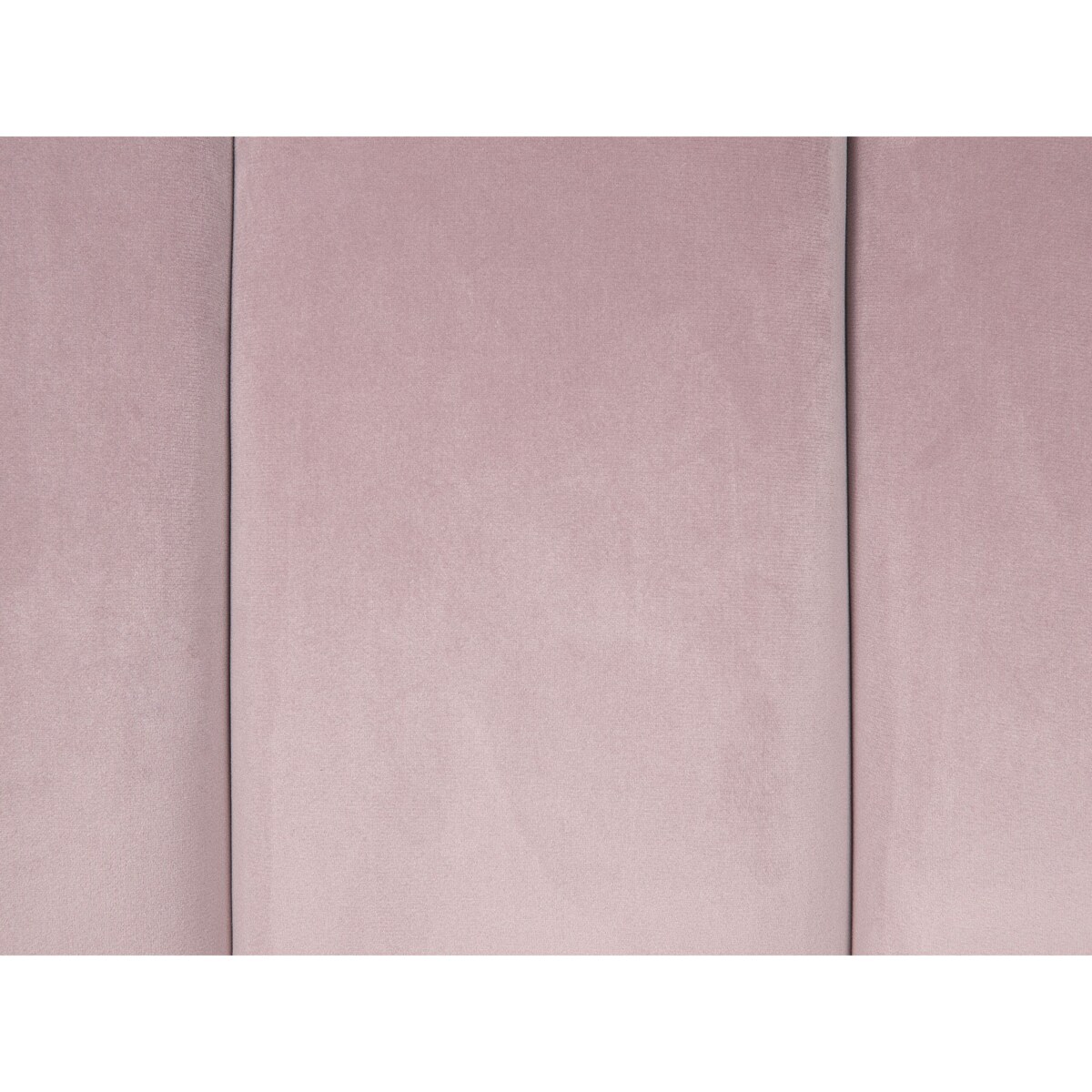 Sofa 3-osobowa welurowa różowa ALSVAG