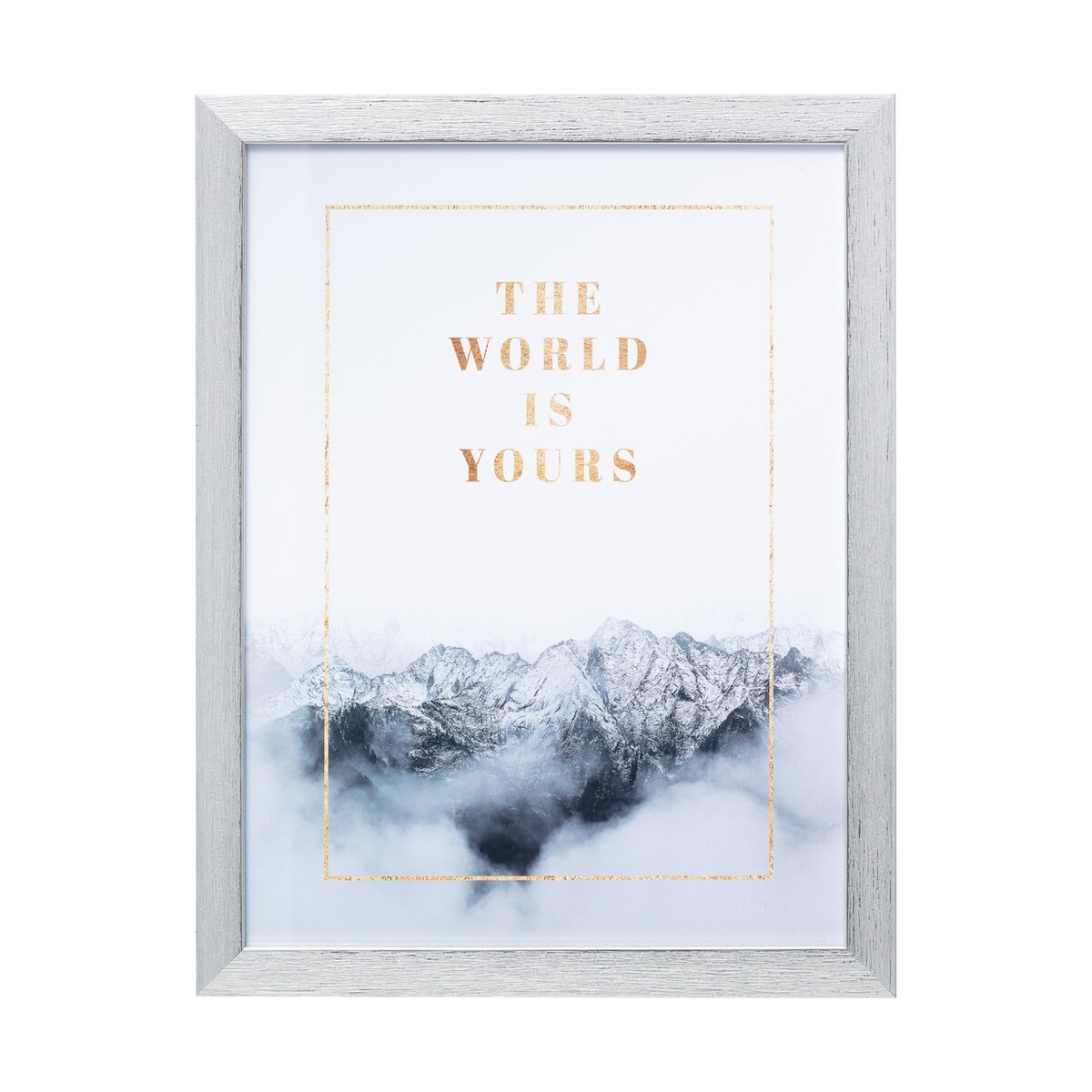 Ramka New Silver 30x40cm, 30 x 1,5 x 40 cm