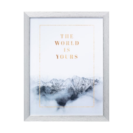 Ramka New Silver 30x40cm, 30 x 1,5 x 40 cm