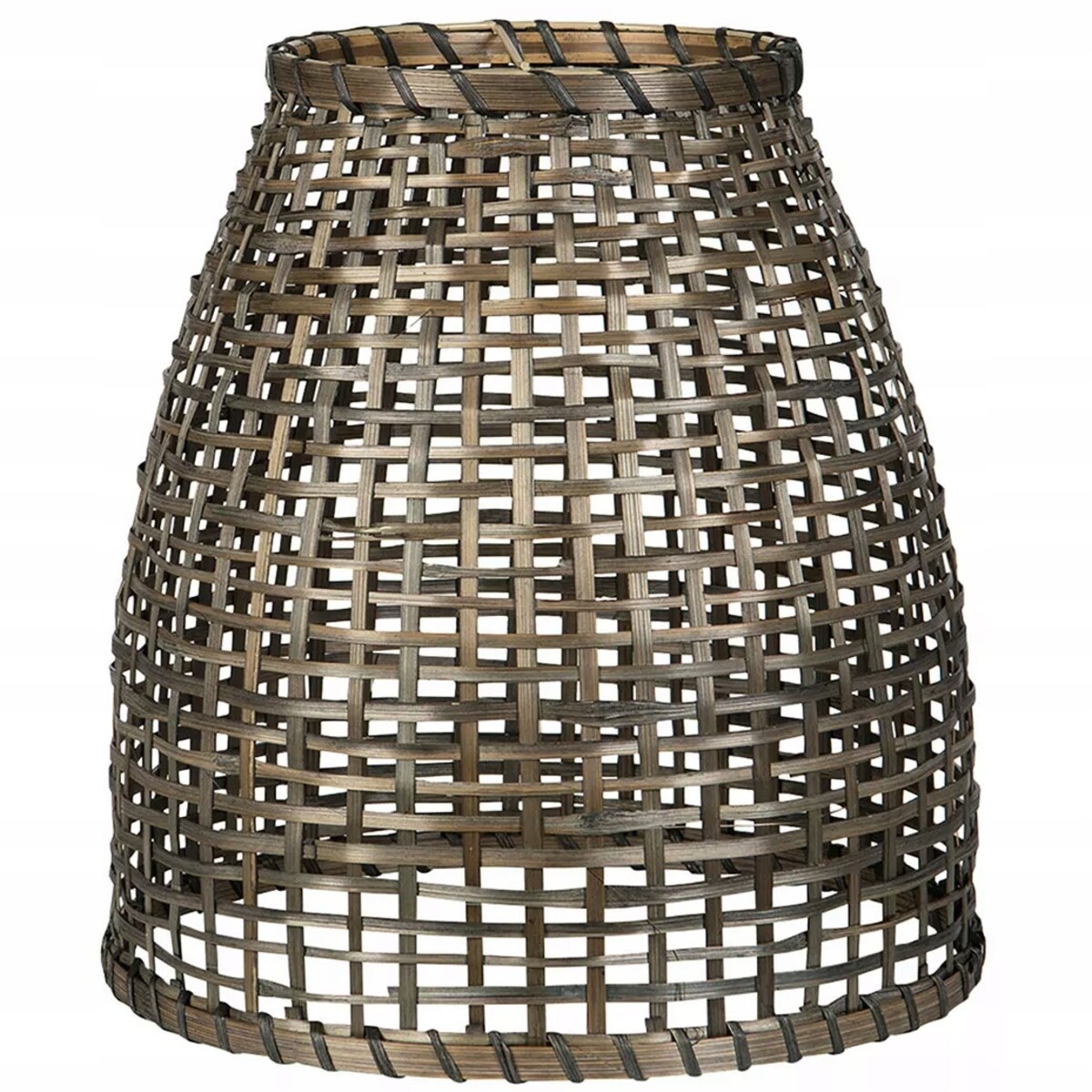 KLOSZ ABAŻUR DO LAMPY WISZĄCEJ SUFITOWEJ 30cm boho naturalny drewniany