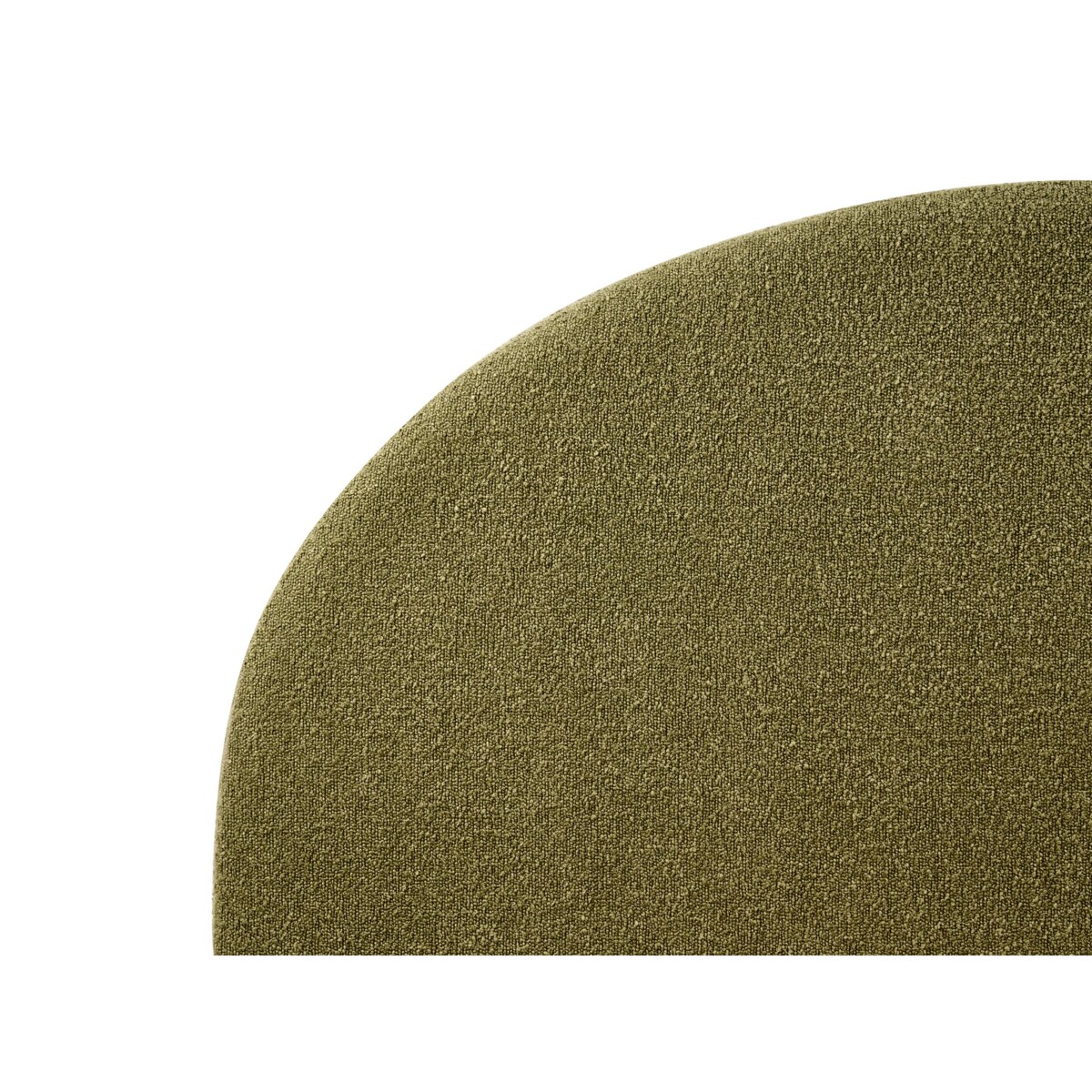 Łóżko wodne Boucle VAUCLUSE 180 x 200 cm Oliwkowy