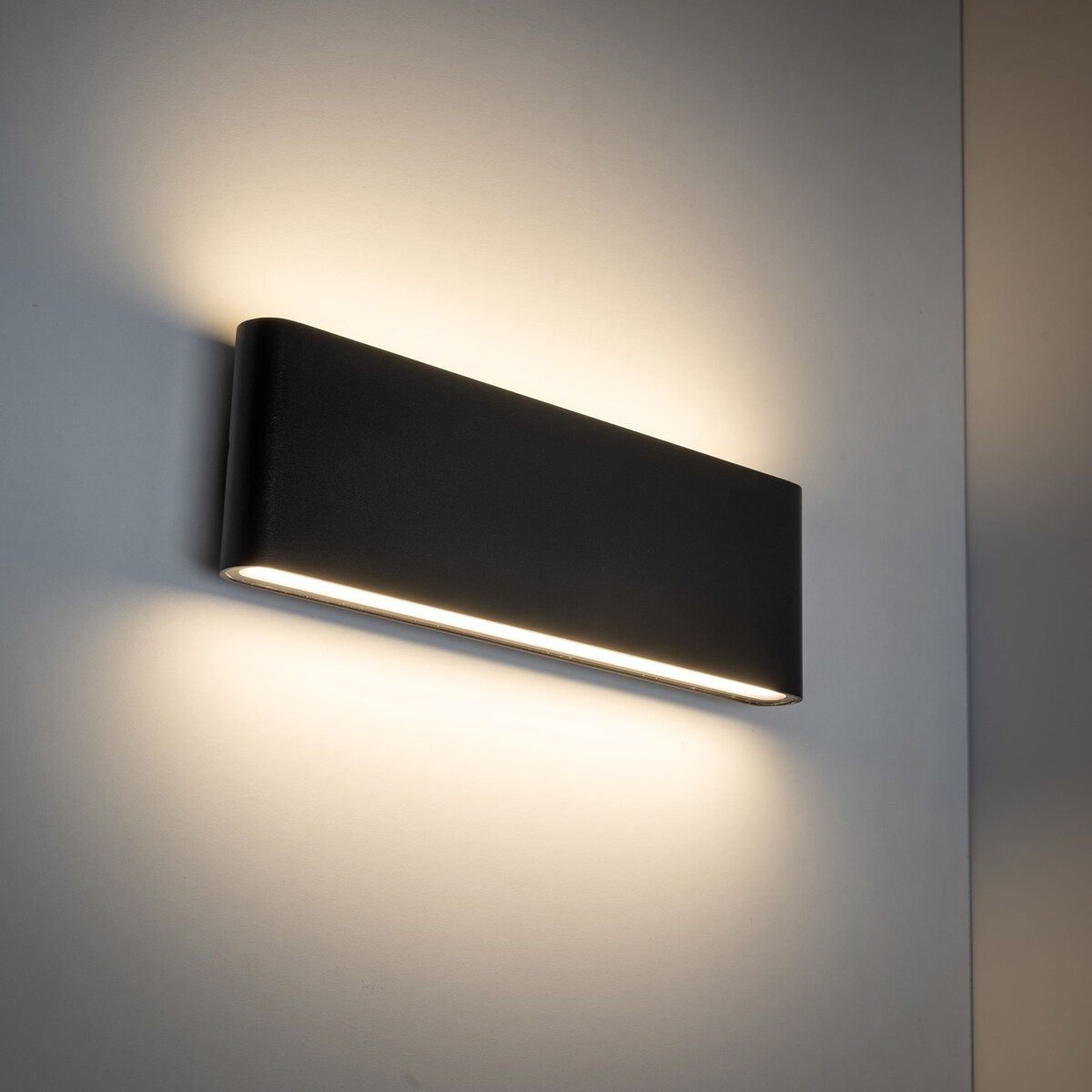 Kinkiet elewacyjny LED 5W IP54 TK Lighting ARWENA L czarny 30 cm zewnętrzny na taras i wejście