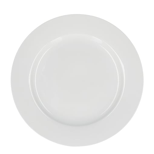 Zestaw 2 pater okrągłych z rantem Essenziale - Biały, 30 cm