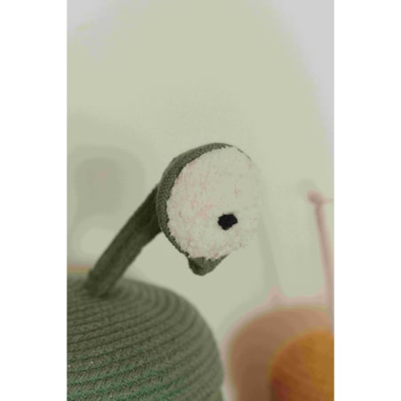 Kosz dekoracyjny Alien Zog, "Mom, I want to be an astronaut" Lorena Canals