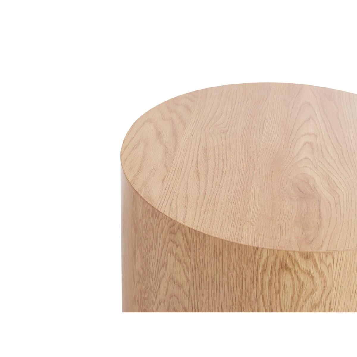 Zestaw 2 stolików kawowych MANTI Jasnobrązowy