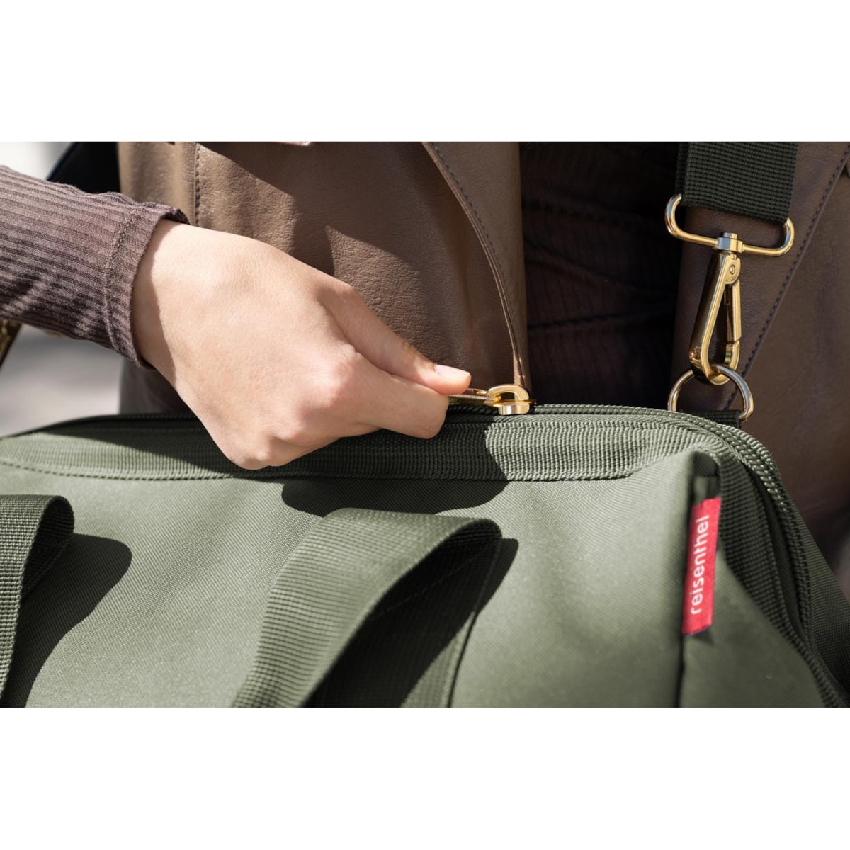 Torba ALLROUNDER L forest gold