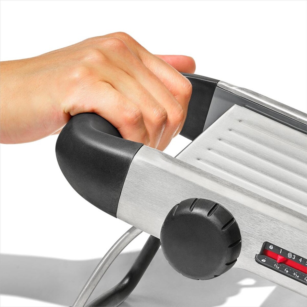 Krajalnica do warzyw stalowa 2.0 SteeL, 6.9 x 34.2 cm, Oxo