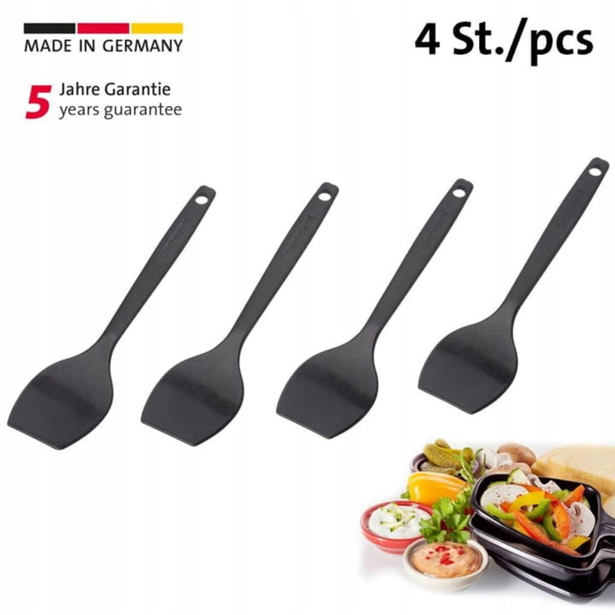 Zestaw 4 łopatek "Gourmetta"