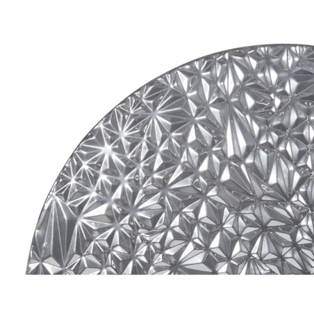 Dekoracja ścienna MOSCAVIDE Metal 60 cm Srebrny