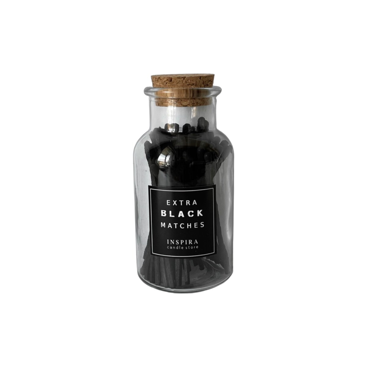 Czarne zapałki Extra Black Matches, INSPIRA