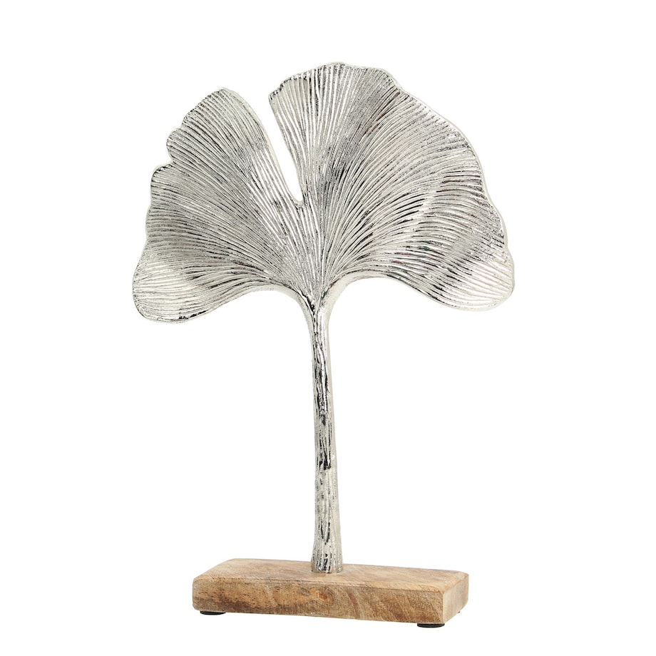 Dekoracja Silver Leaf 26 cm, 20x5x26 cm